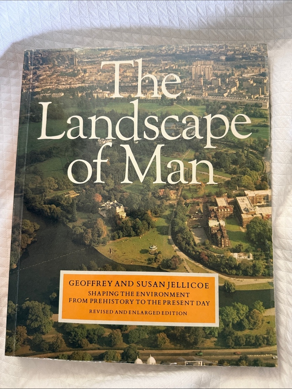 Vintage The Landscape of Man by Geoffrey and Susan Jellicoe 1987 Architecture
